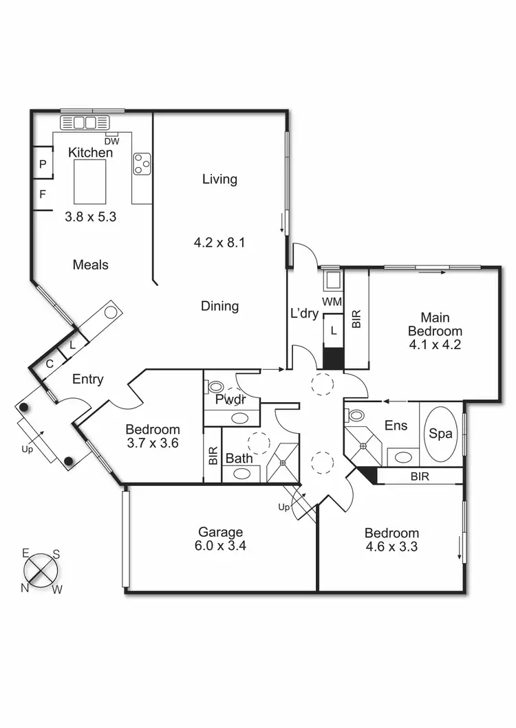 Floorplan of Homely unit listing, 2/2 Lindsay Street, Brighton VIC 3186