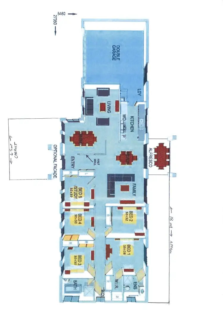 Floorplan of Homely house listing, 16 Eric Drive, Blackstone QLD 4304