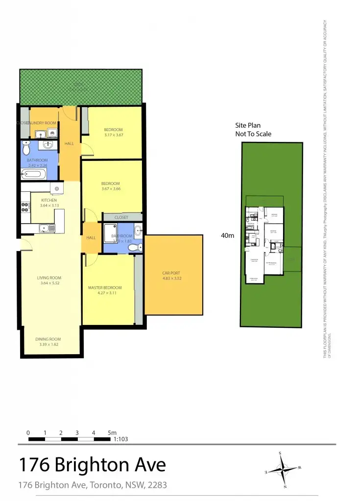 Floorplan of Homely house listing, 176 Brighton Avenue, Toronto NSW 2283
