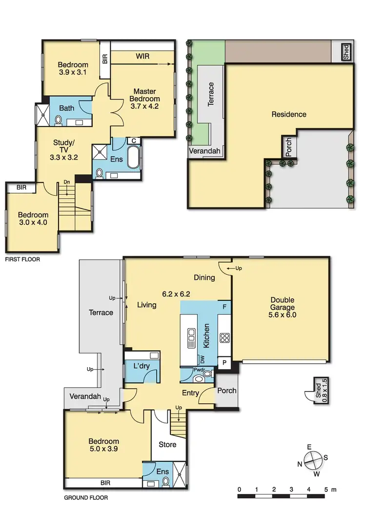 Floorplan of Homely townhouse listing, 2/90 Yerrin Street, Balwyn VIC 3103