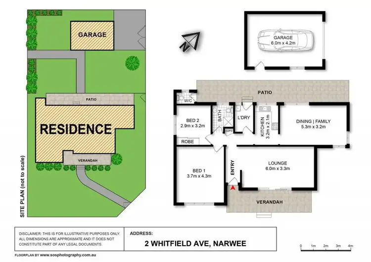 Floorplan of Homely house listing, 2 Whitfield Avenue, Narwee NSW 2209