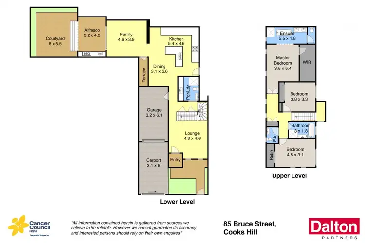 Floorplan of Homely house listing, 85 Bruce Street, Cooks Hill NSW 2300