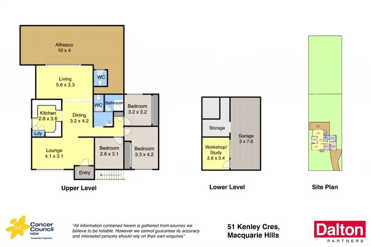 Floorplan of Homely house listing, 51 Kenley Crescent, Macquarie Hills NSW 2285