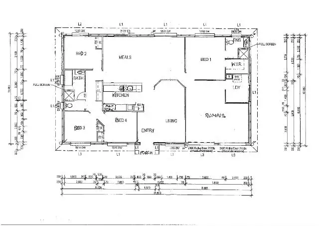 Floorplan of Homely house listing, 189 Bluff Road, Cedar Vale QLD 4285