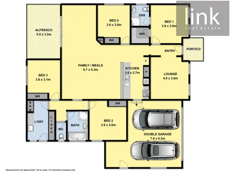 Floorplan of Homely house listing, 98 Hotham Circuit, Thurgoona NSW 2640