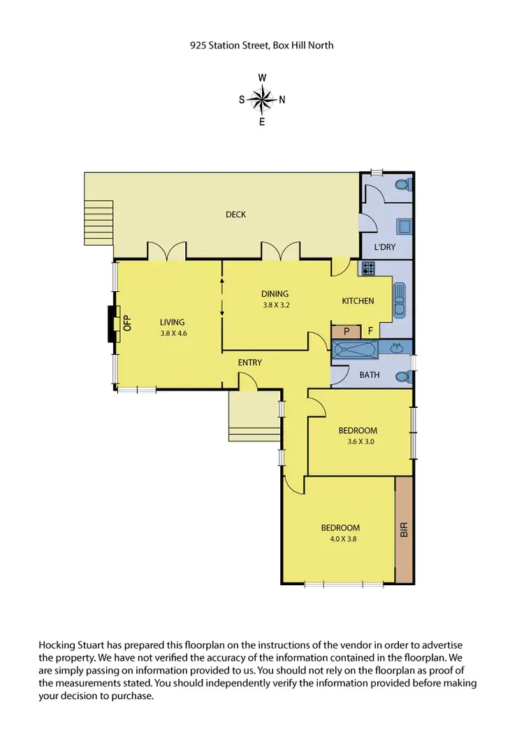 Floorplan of Homely house listing, 925 Station Street, Box Hill North VIC 3129