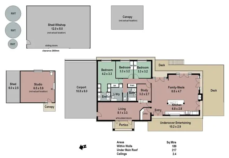 Floorplan of Homely house listing, 19 Tiers Road, Woodside SA 5244