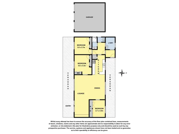 Floorplan of Homely house listing, 80 Main Street, Birregurra VIC 3242