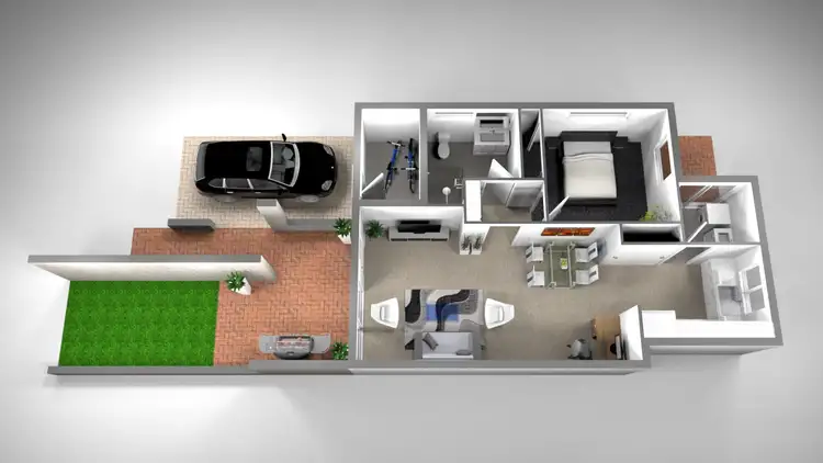 Floorplan of Homely unit listing, 1/4 McKimmie Rd, Palmyra WA 6157