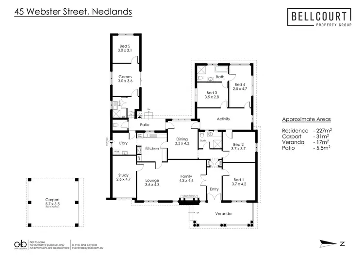 Floorplan of Homely house listing, 45 Webster Street, Nedlands WA 6009