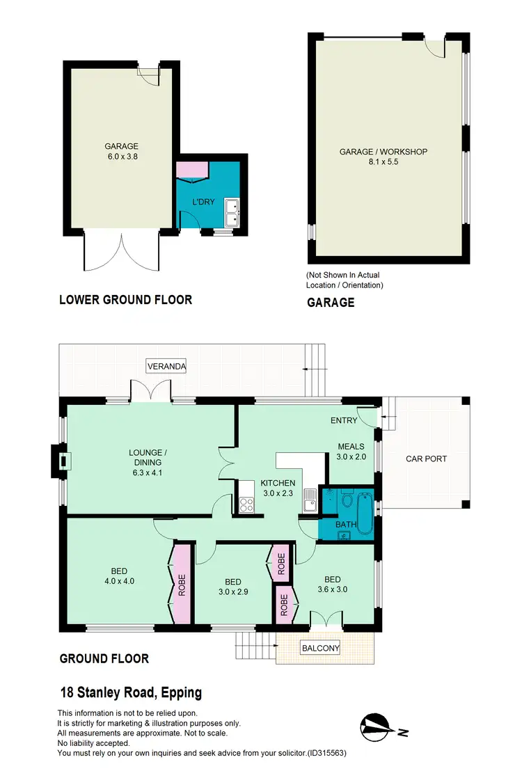 Floorplan of Homely house listing, 18 Stanley Road, Epping NSW 2121