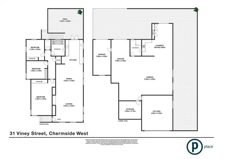Floorplan of Homely house listing, 31 Viney Street, Chermside West QLD 4032