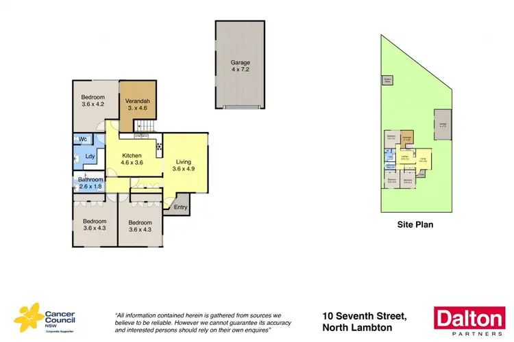 Floorplan of Homely house listing, 10 Seventh Street, North Lambton NSW 2299