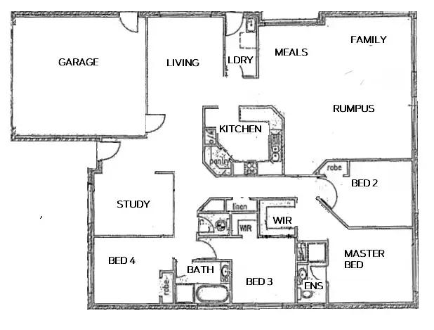 Floorplan of Homely house listing, 23 Buchan Court, Hoppers Crossing VIC 3029