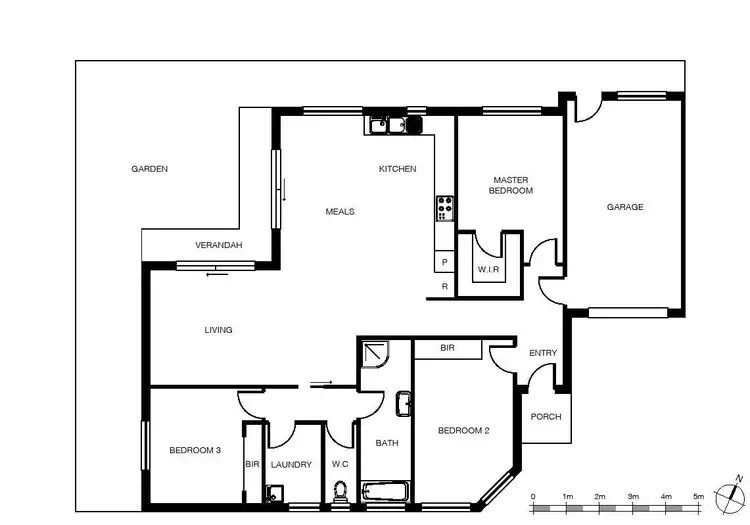Floorplan of Homely unit listing, 3/43 Galvin Street, Altona VIC 3018