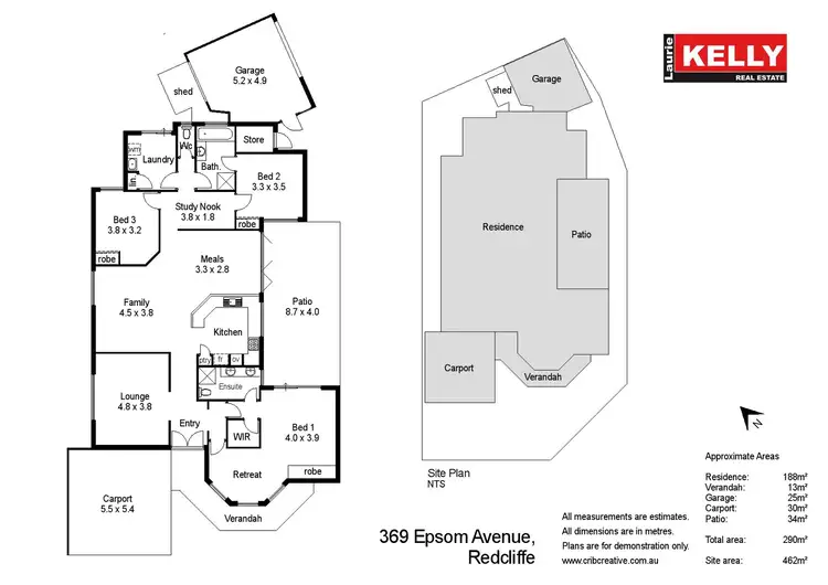 Floorplan of Homely house listing, 369 Epsom Avenue, Redcliffe WA 6104