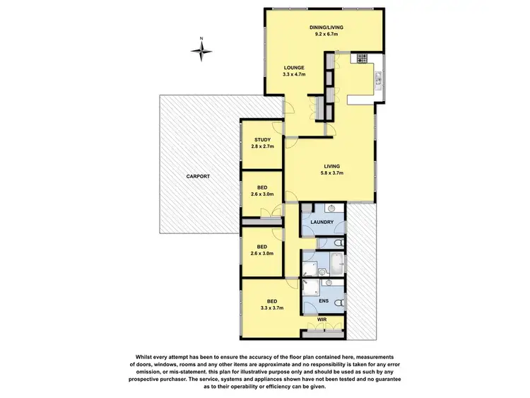 Floorplan of Homely house listing, 100 Marriner Street, Colac VIC 3250