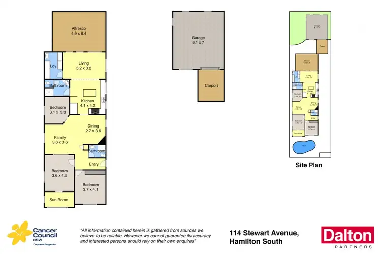 Floorplan of Homely house listing, 114 Stewart Avenue, Hamilton South NSW 2303