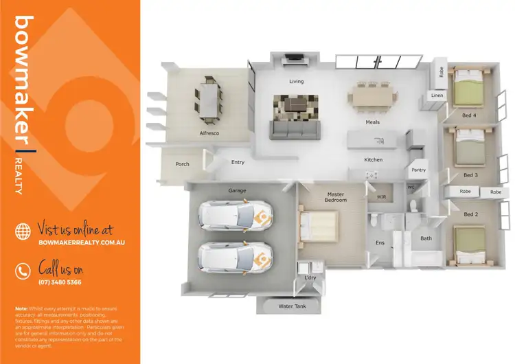 Floorplan of Homely house listing, 5 Caper White Court, Kallangur QLD 4503