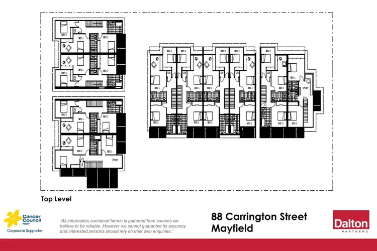 Floorplan of Homely townhouse listing, 8/88 Carrington Street, Mayfield NSW 2304