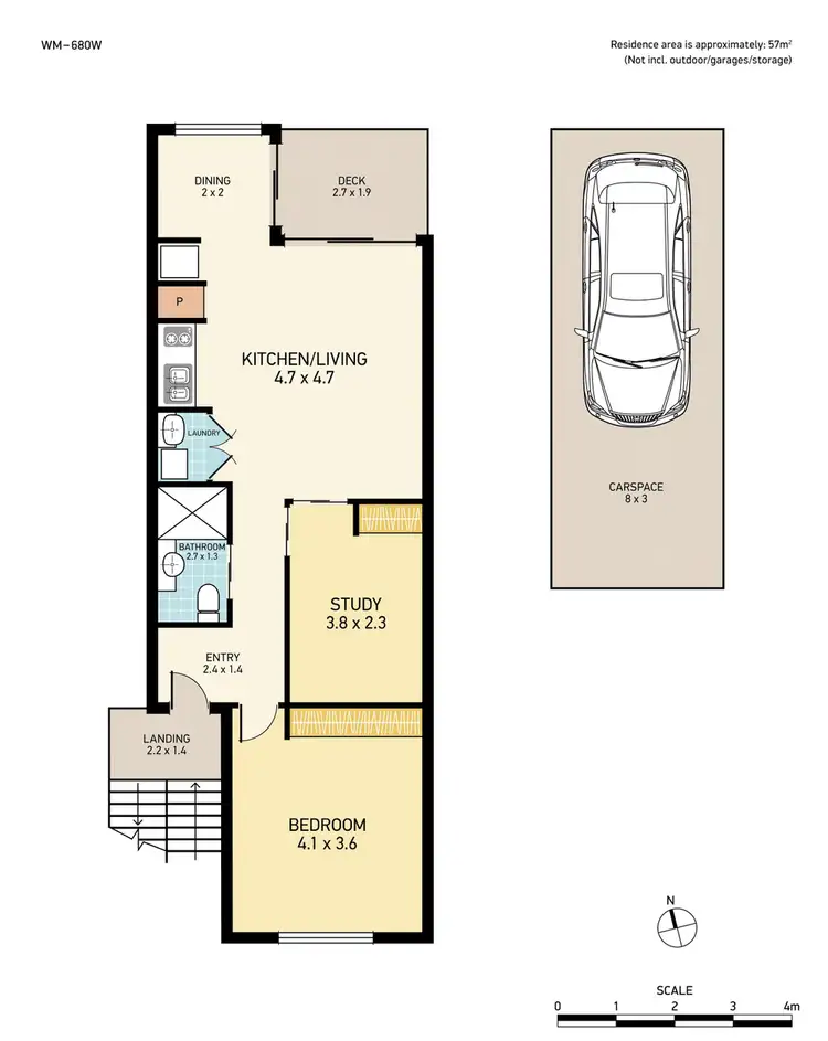 Floorplan of Homely house listing, LOT 108, 5 Tudor Street, Newcastle West NSW 2302