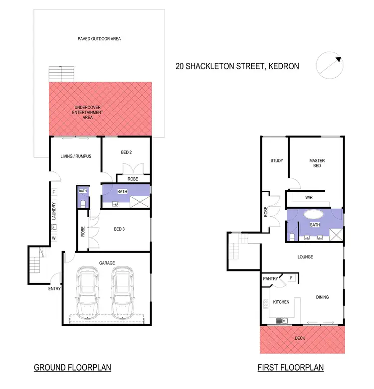 Floorplan of Homely house listing, 20 Shackleton Street, Kedron QLD 4031