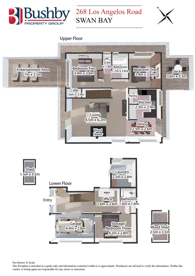 Floorplan of Homely house listing, 268 Los Angelos Road, Swan Bay TAS 7252