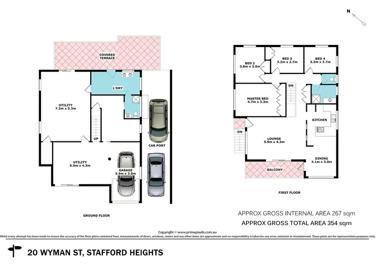 Floorplan of Homely house listing, 20 Wyman Street, Stafford Heights QLD 4053
