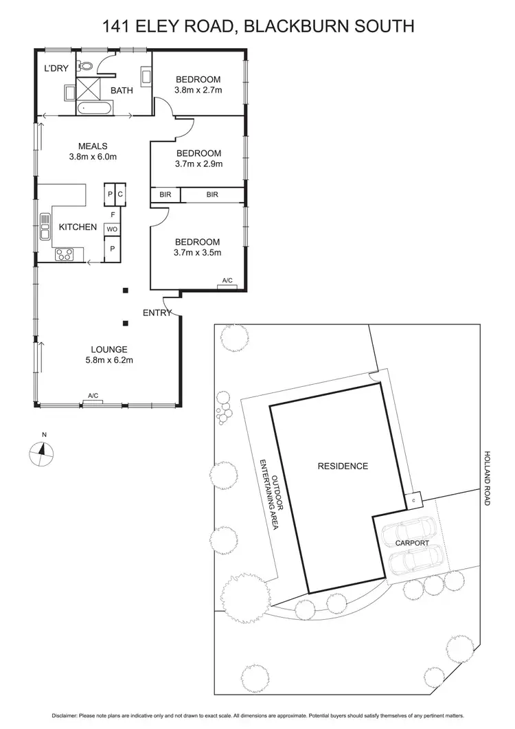 Floorplan of Homely house listing, 141 Eley Road, Blackburn South VIC 3130