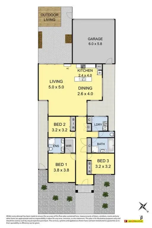 Floorplan of Homely house listing, 8 Cartier Walk, Sanctuary Lakes VIC 3030
