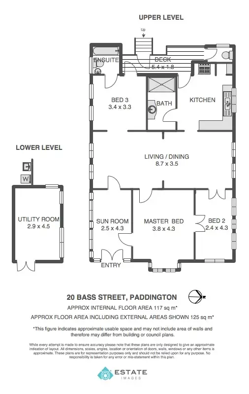 Floorplan of Homely house listing, 20 Bass Street, Paddington QLD 4064