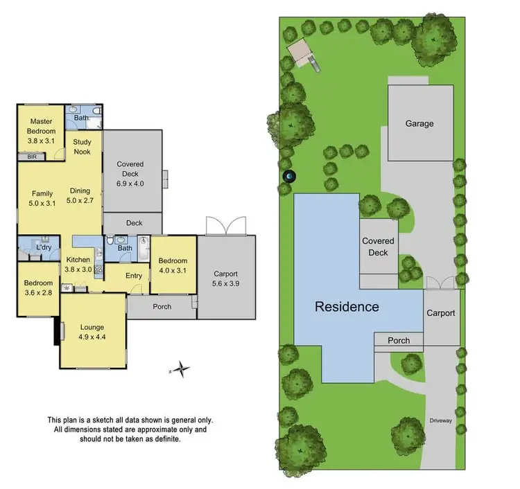Floorplan of Homely house listing, 24 Bartlett Avenue, Croydon VIC 3136