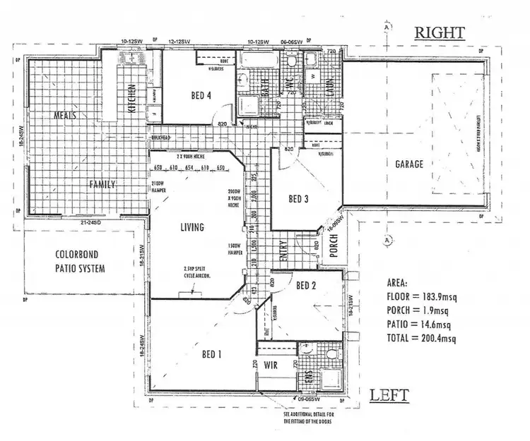 Floorplan of Homely house listing, 7 Bickle Place, North Booval QLD 4304