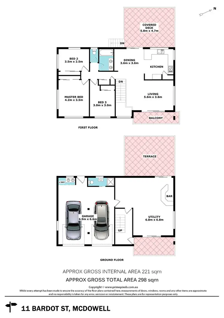 Floorplan of Homely house listing, 11 Bardot Street, Mcdowall QLD 4053