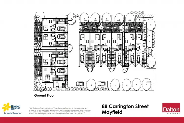 Floorplan of Homely townhouse listing, 6/88 Carrington Street, Mayfield NSW 2304