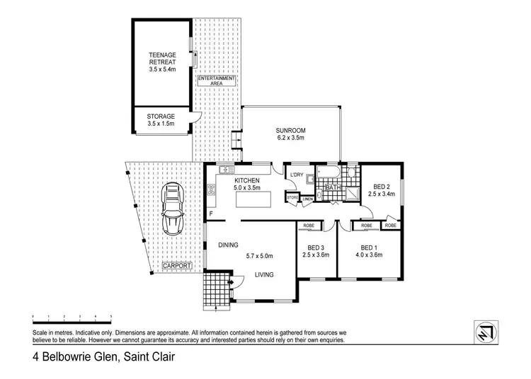 Floorplan of Homely house listing, 4 Belbowrie Glen, St Clair NSW 2759