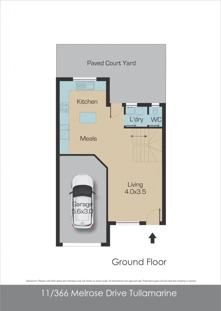 Floorplan of Homely townhouse listing, 11/366 Melrose Drive, Tullamarine VIC 3043