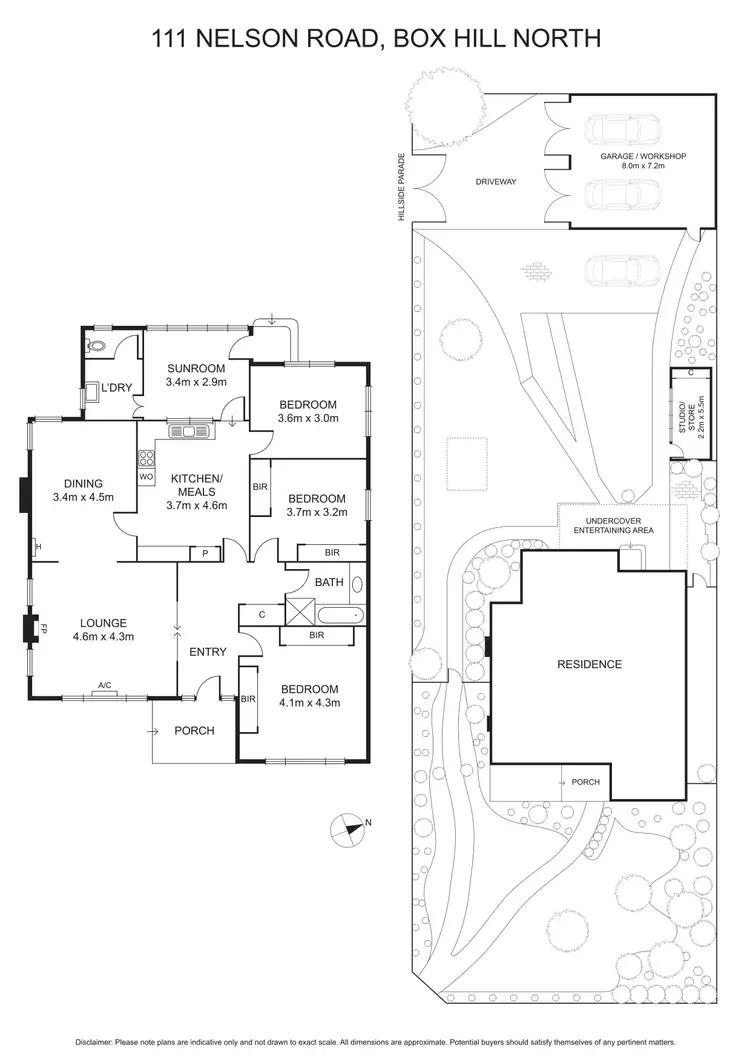 Floorplan of Homely house listing, 111 Nelson Road, Box Hill North VIC 3129