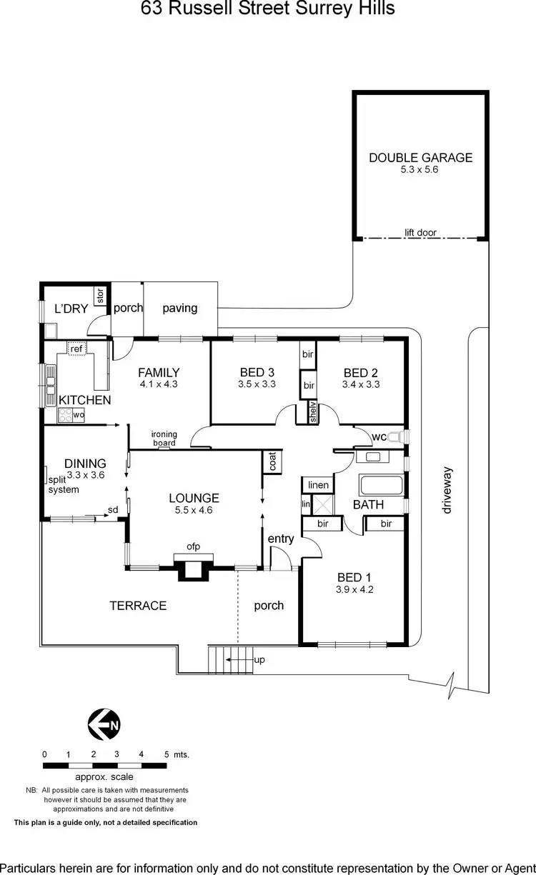 Floorplan of Homely house listing, 63 Russell Street, Surrey Hills VIC 3127