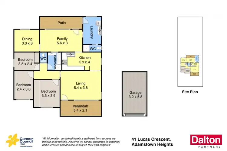 Floorplan of Homely house listing, 41 Lucas Crescent, Adamstown Heights NSW 2289