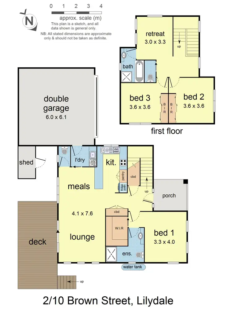 Floorplan of Homely house listing, 2/10 Brown Street, Lilydale VIC 3140