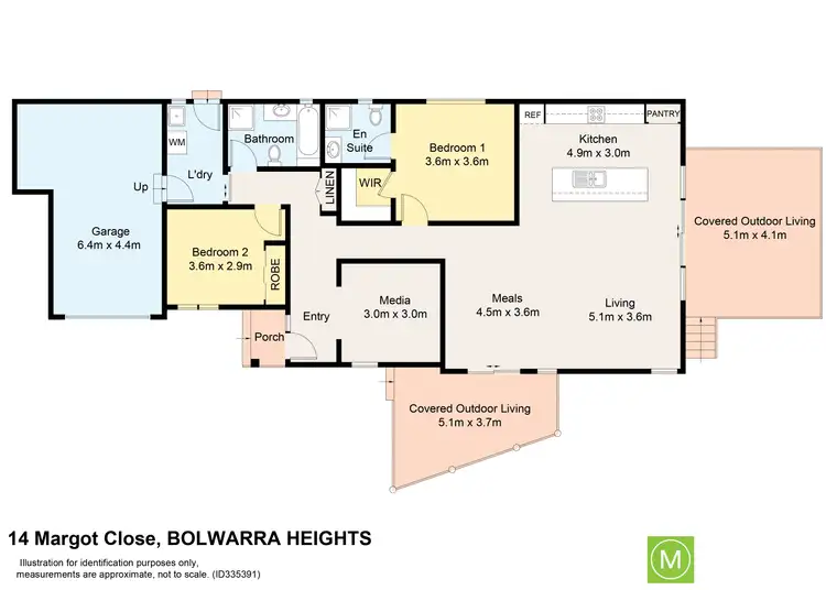 Floorplan of Homely house listing, 14 Margot Close, Bolwarra Heights NSW 2320