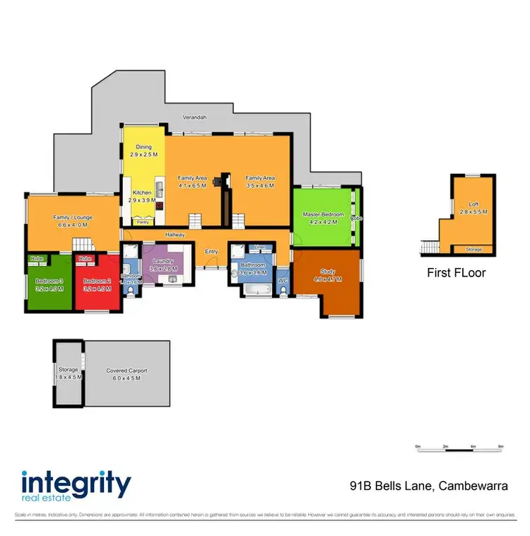 Floorplan of Homely house listing, 91b Bells Lane, Cambewarra NSW 2540