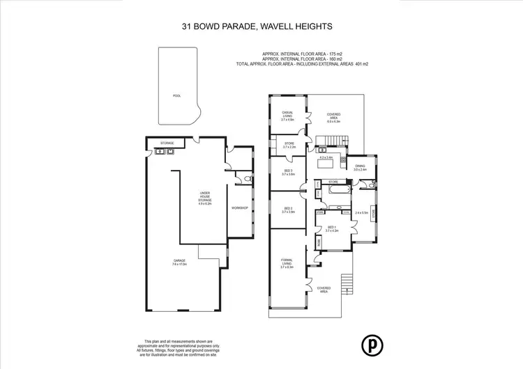 Floorplan of Homely house listing, 31 Bowd Parade, Wavell Heights QLD 4012