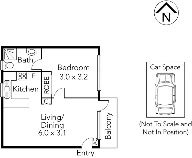 Floorplan of Homely apartment listing, 9/9 Ascot Street, Malvern VIC 3144