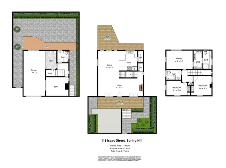 Floorplan of Homely house listing, 118 Isaac Street, Spring Hill QLD 4000