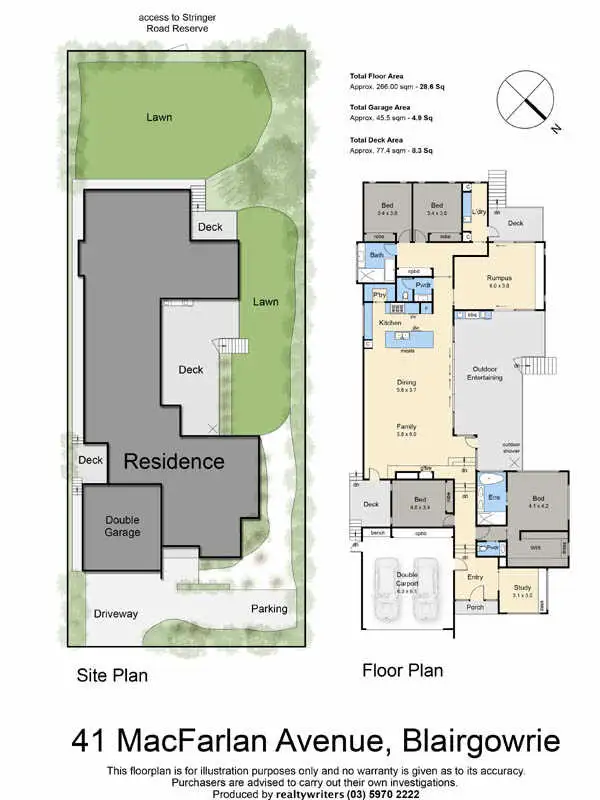Floorplan of Homely house listing, 41 Macfarlan Avenue, Blairgowrie VIC 3942