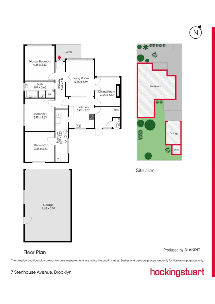 Floorplan of Homely house listing, 7 Stenhouse Avenue, Brooklyn VIC 3012
