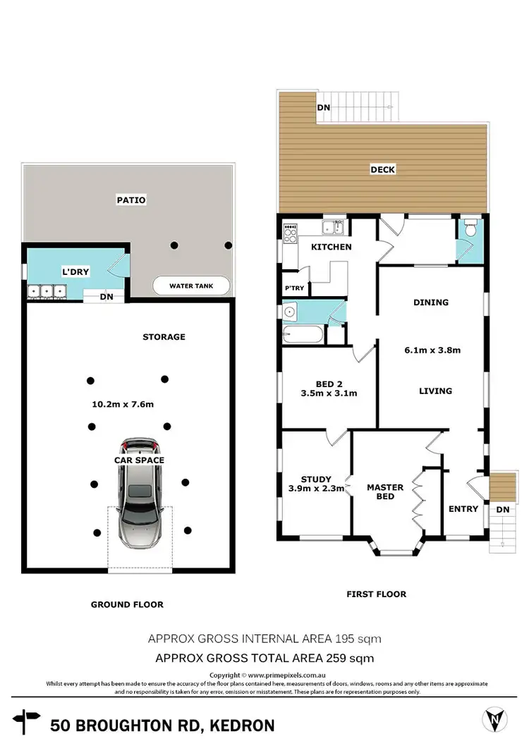 Floorplan of Homely house listing, 50 Broughton Road, Kedron QLD 4031