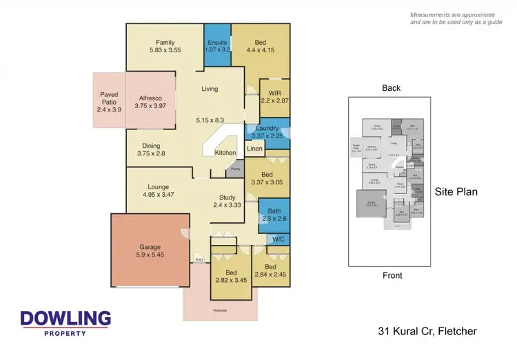 Floorplan of Homely house listing, 31 Kural Crescent, Fletcher NSW 2287